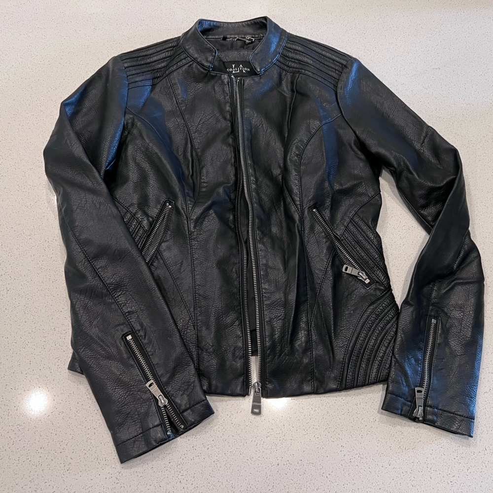 Leather jacket